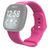 Mobigear Sport Dual Silikon Fitbit Versa 3 Armband Drückerschließe - Pink