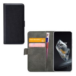 Mobilize Classic Gelly Wallet OnePlus 12 Hülle Klapphülle Geldbörse - Schwarz
