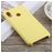 Mobigear Rubber Touch Huawei P20 Lite (2018) Silikon Hülle Backcover - Gelb