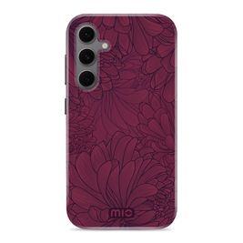 MIO Samsung Galaxy S24 FE MagSafe Hülle Hardcase Backcover - Berry Blooms