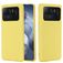 Mobigear Rubber Touch Xiaomi Mi 11 Ultra Silikon Hülle Backcover - Gelb