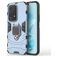 Mobigear Armor Ring HONOR 200 Lite Hülle Hardcase Backcover Stoßfest mit Ringhalter - Marineblau