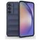 Mobigear Bumpy Samsung Galaxy A35 Hülle Flexibles TPU Backcover - Dunkelblau