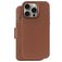 Decoded Detachable Wallet iPhone 16 Pro Max MagSafe Hülle Echtes Leder Abnehmbare 2in1 Klapphülle Geldbörse - Tan