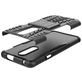 Mobigear Tire OnePlus 7 Hülle Hardcase Backcover Stoßfest mit Ständer - Schwarz
