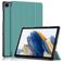Mobigear Tri-Fold Samsung Galaxy Tab A9 Plus (2023) Hülle Klapphülle - Grün