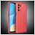 Mobigear Luxury OPPO A16 Hülle Flexibles TPU Backcover - Rot