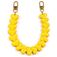 Mobigear Kunststoff Heart Verstellbare Universal-Handykette - Sunshine Yellow