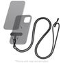 Mobilize Lanyard Universal-Handykette einstellbar - Schwarz