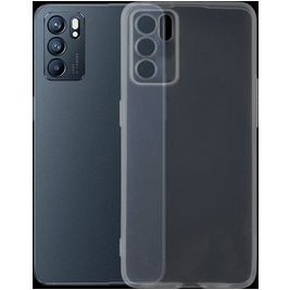Mobigear Ultra Thin Durchsichtig OPPO Reno 6 5G Hülle Flexibles TPU Extra Dünn Backcover - Transparent