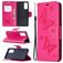Mobigear Butterfly Samsung Galaxy S20 FE Hülle Klapphülle Geldbörse - Magenta