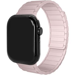 Mobilize Magnetic Silikon Apple Watch Armband Magnetverschluss - 42/41/40/38 mm - Pink