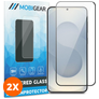 Mobigear Samsung Galaxy S25 Edge Panzerglas Gehärtetes Glas Displayschutz - Hüllenfreundlich (2er Pack)