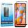 Mobigear Premium Samsung Galaxy A11 Panzerglas Gehärtetes Glas Displayschutz - Hüllenfreundlich - Schwarz