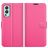 Mobigear Classic OnePlus Nord 2 Hülle Klapphülle Geldbörse - Pink