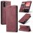 CaseMe 013 Samsung Galaxy A56 Hülle Klapphülle Geldbörse - Rot