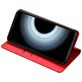 Mobigear Retro Slim Xiaomi 12T Hülle Klapphülle Geldbörse - Rot