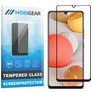 Mobigear Premium Samsung Galaxy A42 Panzerglas Gehärtetes Glas Displayschutz - Hüllenfreundlich - Schwarz