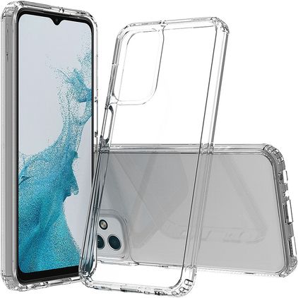 Mobigear Crystal Transparent Samsung Galaxy A23 Hardcase Backcover - Transparent