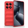 Mobigear Bumpy Xiaomi 14T Pro TPU (flexibel) Backcover - Rot