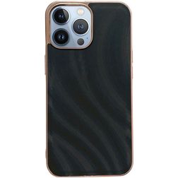 Mobigear Wavy iPhone 14 Pro Hardcase Backcover - Schwarz
