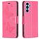 Mobigear Butterfly Samsung Galaxy A54 Hülle Klapphülle Geldbörse - Magenta