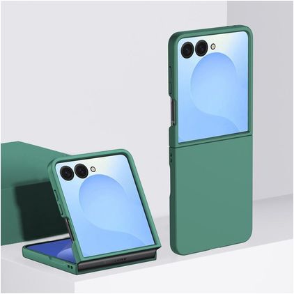 Mobigear Colors Samsung Galaxy Z Flip 7 Hülle Hardcase Backcover - Grün
