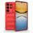 Mobigear Bumpy Samsung Galaxy S26 Ultra Hülle Flexibles TPU Backcover - Rot