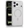Mobigear Shockproof Grip iPhone 17 Pro Max MagSafe Hülle Hardcase Backcover - Weiß