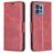 Mobigear Excellent Motorola Edge 40 Pro Hülle Klapphülle Geldbörse - Rot