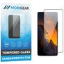 Mobigear Premium POCO F5 Panzerglas Gehärtetes Glas Displayschutz - Hüllenfreundlich - Schwarz