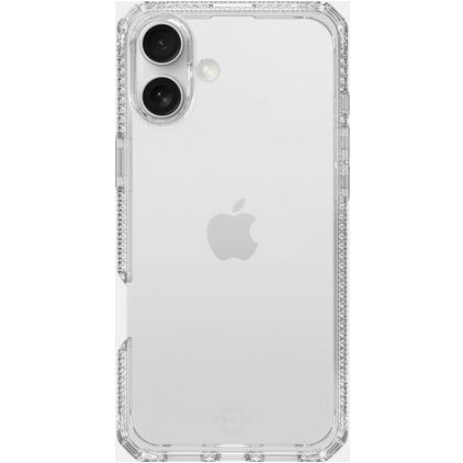 ITSKINS Level 2 SpectrumClear R Durchsichtig iPhone 16 Hülle Flexibles TPU Backcover Stoßfest - Transparent