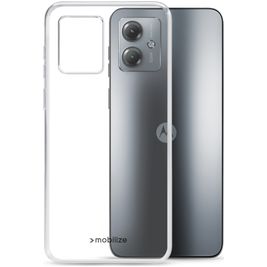 Mobilize Gelly Durchsichtig Motorola Moto G14 Hülle Flexibles TPU Backcover - Transparent