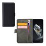 Mobilize Classic Gelly Wallet OnePlus 12 Hülle Klapphülle Geldbörse - Schwarz
