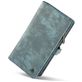 Caseme 008 iPhone 12 Mini Hülle Abnehmbare 2in1 Klapphülle Geldbörse - Blau