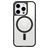 Otterbox React iPhone 16 Pro MagSafe Hülle Hardcase Backcover Stoßfest - Transparent / Schwarz