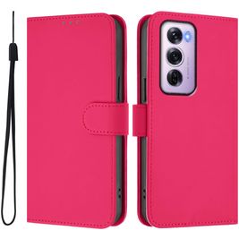 Mobigear Urban Wallet OPPO Reno 12 Pro Hülle Klapphülle Geldbörse - Rot