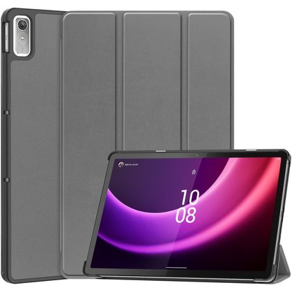 Mobigear Tri-Fold Lenovo Tab P11 Gen 2 Hülle Klapphülle - Grau