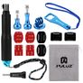 Puluz GoPro Mount Zubehör Starter Pack 16 Teile