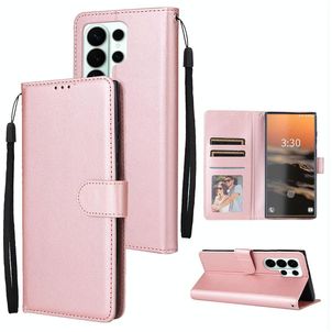 Mobigear Wallet Samsung Galaxy S26 Ultra Hülle Klapphülle Geldbörse - Roségold
