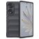 Mobigear Bumpy HONOR 70 Hülle Flexibles TPU Backcover - Dark Grey
