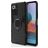 Mobigear Armor Ring Xiaomi Redmi Note 10 Pro Hülle Hardcase Backcover Stoßfest mit Ringhalter - Schwarz