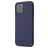 Mobigear Rubber Touch iPhone 12 Silikon Hülle Backcover - Dunkelblau
