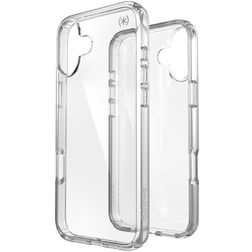 Speck Presidio Perfect Clear Durchsichtig iPhone 16 Plus Hülle Hardcase Backcover Stoßfest - Transparent