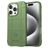Mobigear Rugged Shield iPhone 16 Pro Hülle Flexibles TPU Backcover Stoßfest - Grün