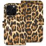 My Style Flex Wallet iPhone 16 Pro Hülle Klapphülle Geldbörse - Wild Leopard