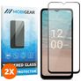 Mobigear Premium Nokia G22 Panzerglas Gehärtetes Glas Displayschutz - Hüllenfreundlich - Schwarz (2er Pack)
