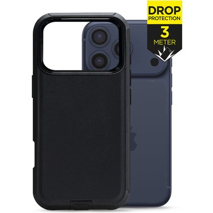 Mobilize Defender iPhone 18 Pro Max Hülle Hardcase Backcover Stoßfest - Schwarz