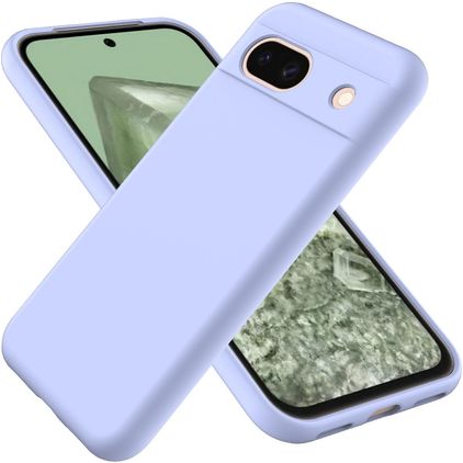 Mobigear Colors Google Pixel 8a TPU (flexibel) Backcover - Lila