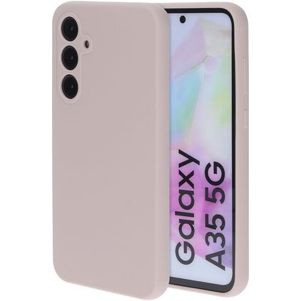 Mobiparts Samsung Galaxy A35 Silikon Hülle Backcover - Soft Salmon